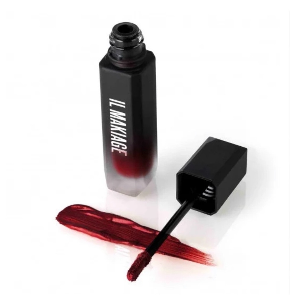 NEW! IL MAKIAGE INFINITY LONG-WEAR MATTE LIP CREAM in Matte Guilty 404